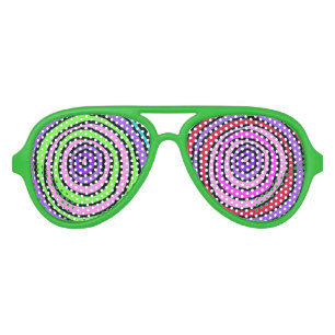 Lunettes De Fête Aviateur Verres fous de Hypno de scientifique