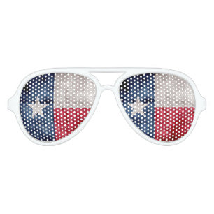 Lunettes De Fête Aviateur Weathered Vintage