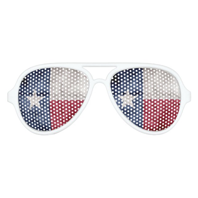 Lunettes De Fête Aviateur Weathered Vintage (Devant)