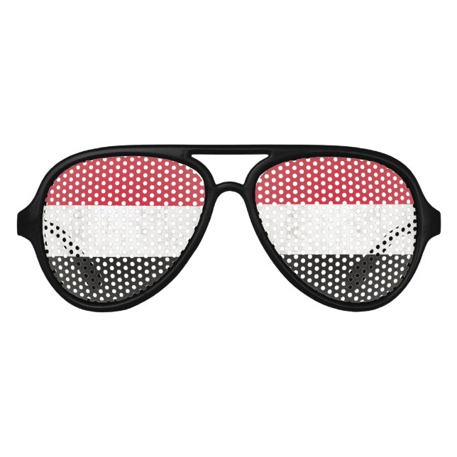 Lunettes De Fête Aviateur Yémen (Devant)