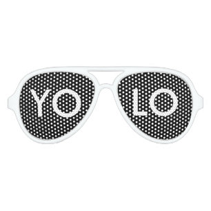 LUNETTES DE FÊTE AVIATEUR YOLO