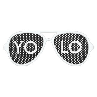 LUNETTES DE FÊTE AVIATEUR YOLO