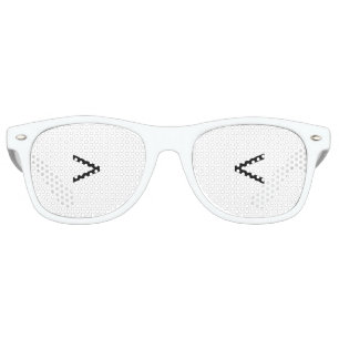 Lunettes de fête de la coupe Cool des yeux Squinty
