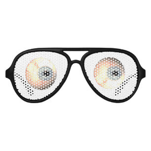Lunettes de fête des yeux en bulle