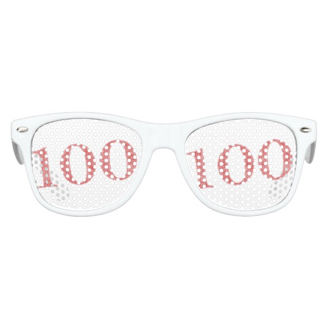 Lunettes De Fête Enfant 100 ans (Devant)