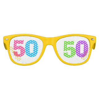 Lunettes De Fête Enfant 50 e FÊTE D'ANNIVERSAIRE, AMUSANT 50