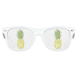 Lunettes De Fête Enfant Ananas géométrique tropical classique de triangl