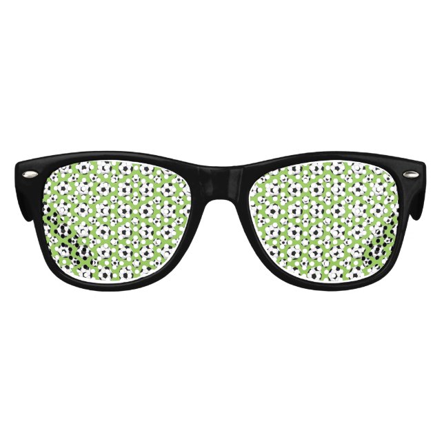 Lunettes De Fête Enfant Balle de soccer en dessin (Devant)