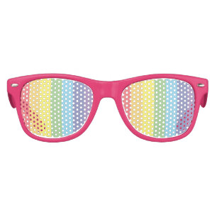 Lunettes De Fête Enfant Belle fête d'anniversaire d'arc-en-ciel