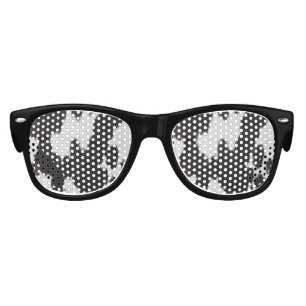 Lunettes De Fête Enfant Cachette de vache noir blanc