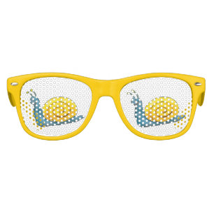 Lunettes De Fête Enfant Cadeaux drôles heureux de l'escargot  