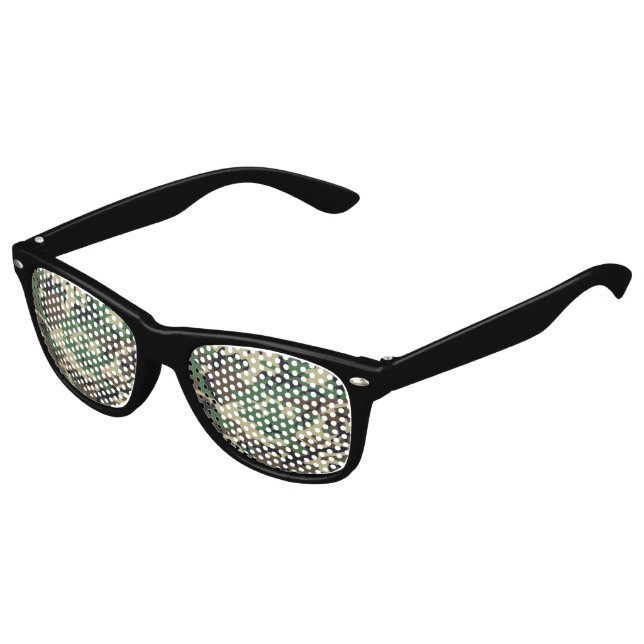 Lunettes De Fête Enfant Camouflage militaire (Angle)