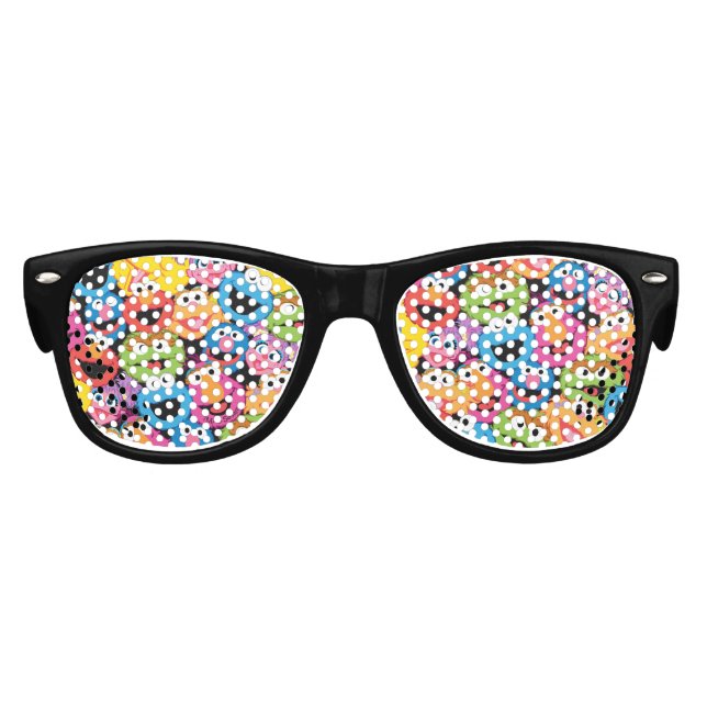 Lunettes De Fête Enfant Caractère de rue Sésame Face au Motif (Devant)