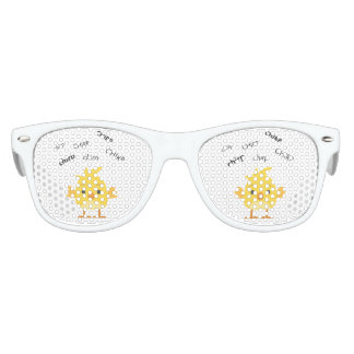 Lunettes De Fête Enfant Chirp Baby Chick Cute Emoji