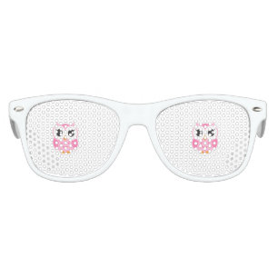 Lunettes De Fête Enfant Chouette de dessin animé cool et branché