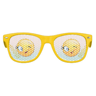 Lunettes De Fête Enfant Cool branché Winking Face E moji