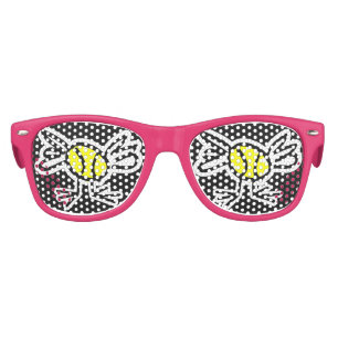 Lunettes De Fête Enfant Couleur de tennis pour la fête d'anniversaire des