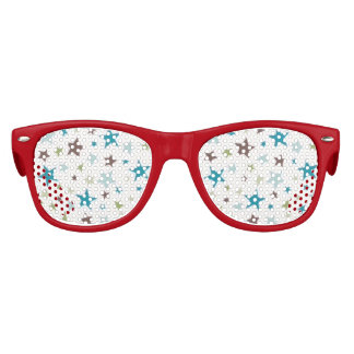 Lunettes De Fête Enfant Design étoilé américain