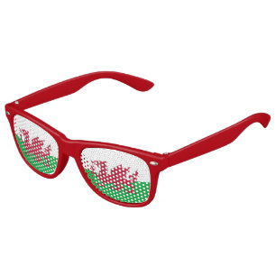 Lunettes De Fête Enfant Drapeau de dragon de Gallois