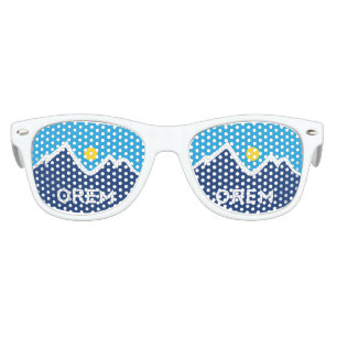 Lunettes De Fête Enfant Drapeau d'Orem, Utah Paire de liens de nouilles
