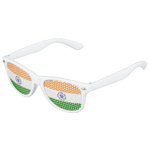 Lunettes De Fête Enfant Drapeau indien