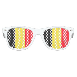 Lunettes De Fête Enfant Drapeau national de Belgique