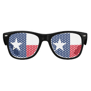 LUNETTES DE FÊTE ENFANT DRAPEAU TEXAS