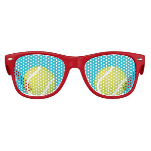 Lunettes De Fête Enfant Drôle Tennis Eyes   Ventilateur sportif