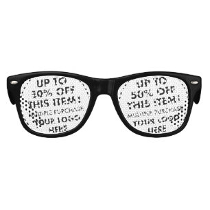 Lunettes De Fête Enfant Enfants Fêtes Personnalisées Couleurs 50% DE BAS E