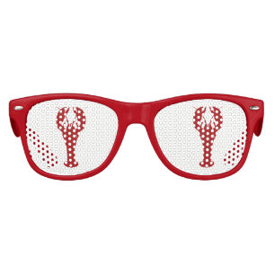 Lunettes De Fête Enfant Fête de la plage d'été Homards de fruits de mer