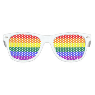 Lunettes De Fête Enfant Fierté arc-en-ciel