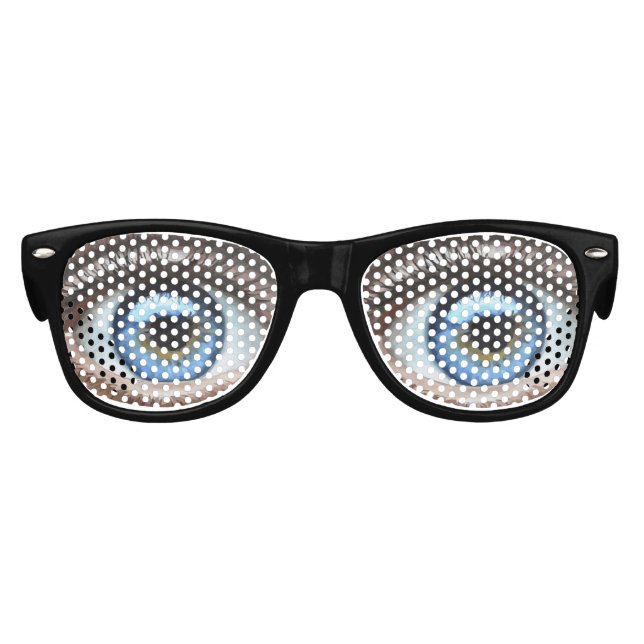 Lunettes De Fête Enfant FUNNY big BUG EYES YED EYED SUNGLASSES (Devant)