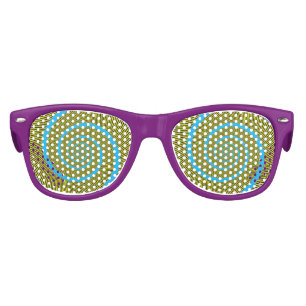 Lunettes De Fête Enfant Hypnotiques de hippie