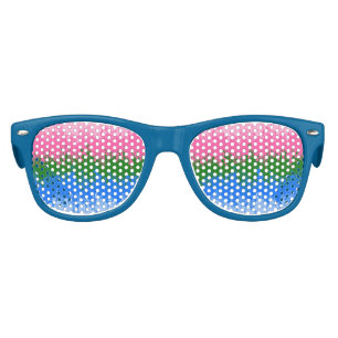 Lunettes De Fête Enfant Indicateur Abstrait Omniromantic Pride