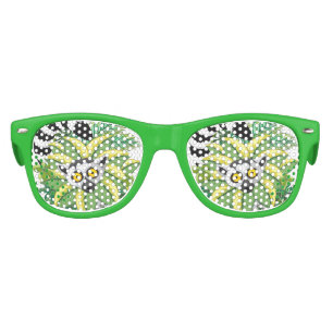 Lunettes De Fête Enfant Lémuriens de Madagascar dans la jungle exotique