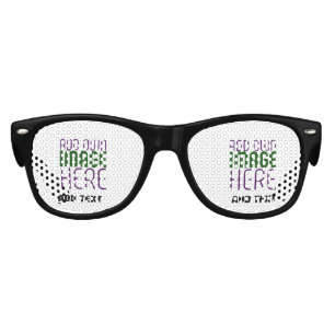 LUNETTES DE FÊTE ENFANT MODÈLE DE TEXTE D'IMAGE BLANCHE SIMPLE MODERNE