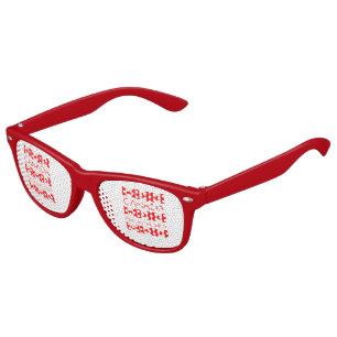 Lunettes De Fête Enfant Motif canadien de drapeau de feuille d'érable de