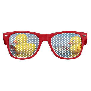 LUNETTES DE FÊTE ENFANT NUANCES DE CANARD DE CANARD