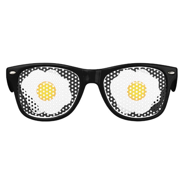 Lunettes De Fête Enfant Oeufs frits amusants (Devant)