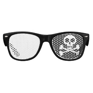 Lunettes De Fête Enfant Petits enfants pirates Crâne et os croisés Anniver