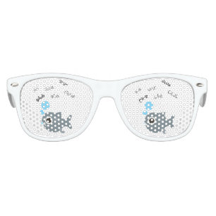 Lunettes De Fête Enfant Poissons Emoji mignon de Glub