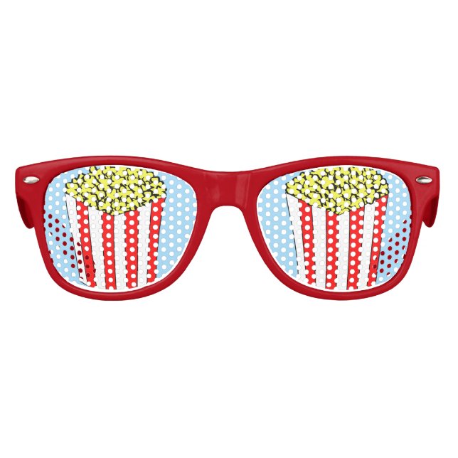 Lunettes De Fête Enfant Popcorn de la fête de cinéma (Devant)