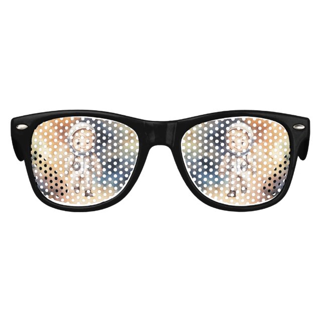 Lunettes De Fête Enfant Premier Voyage Autour Du Soleil Anniversaire Enfan (Devant)