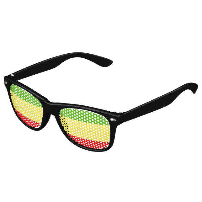 Lunettes De Fête Enfant Rasta (Angle)