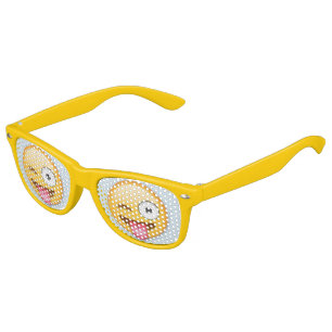 Lunettes De Fête Enfant Rétros nuances d'Emoji de partie d'enfants