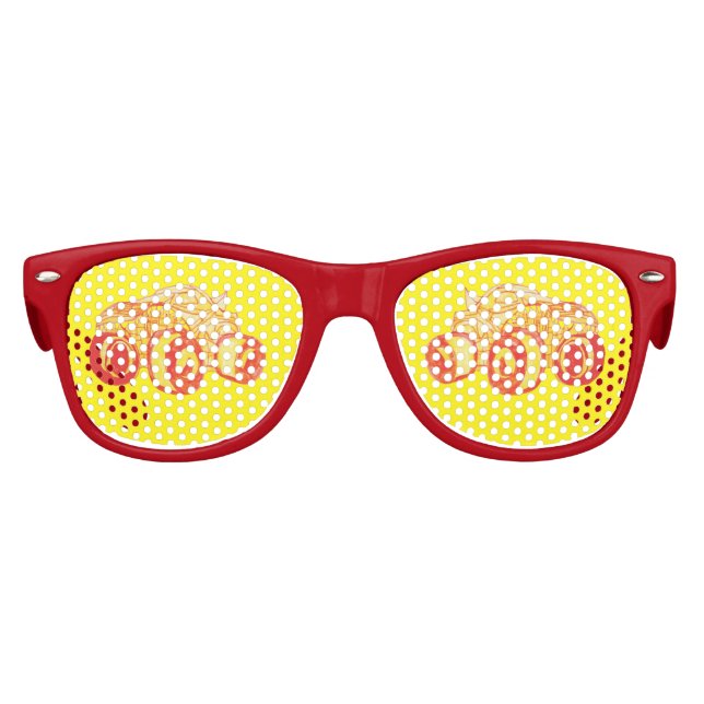 Lunettes De Fête Enfant Smile Monster Truck Rally Anniversaire (Devant)