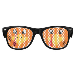 Lunettes De Fête Enfant Thanksgiving mignon visage Turquie