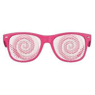 Lunettes De Fête Enfant Tourbillon rose Lollipop