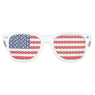 Lunettes De Fête Enfant Verres de partie de drapeau américain