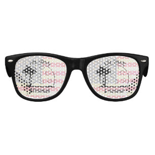 Lunettes De Fête Enfant Vie Liberté & Pickleball Drapeau Américain